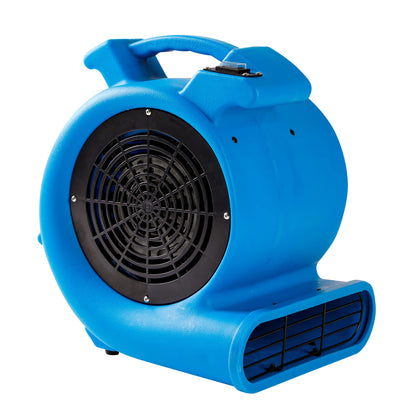 DRYPRO 1/2hp Air Mover Floor Drying Blower Fan - Powerful 1/2HP Motor Carpet Dryer, 2200 CFM Air Flow, Lightweight Design, 2-Speed Settings for Drying, Cooling & Circulation