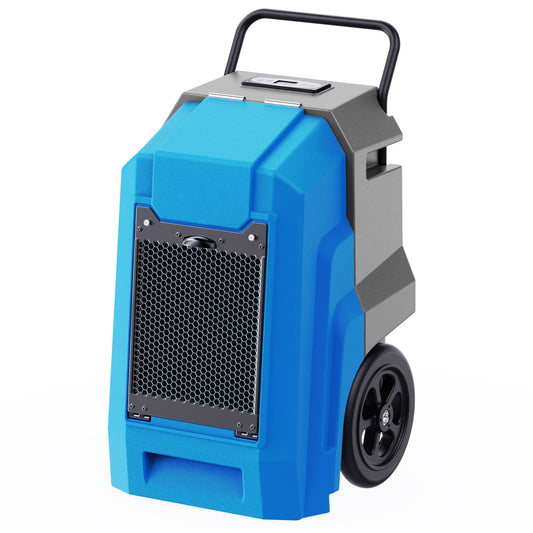 DRYPRO 180Pints LGR Industrial Dehumidifier with Pump and Drain Hose, Portable Commercial Dehumidifier with Wheels for Home, Basements, Garages, and Job Sites